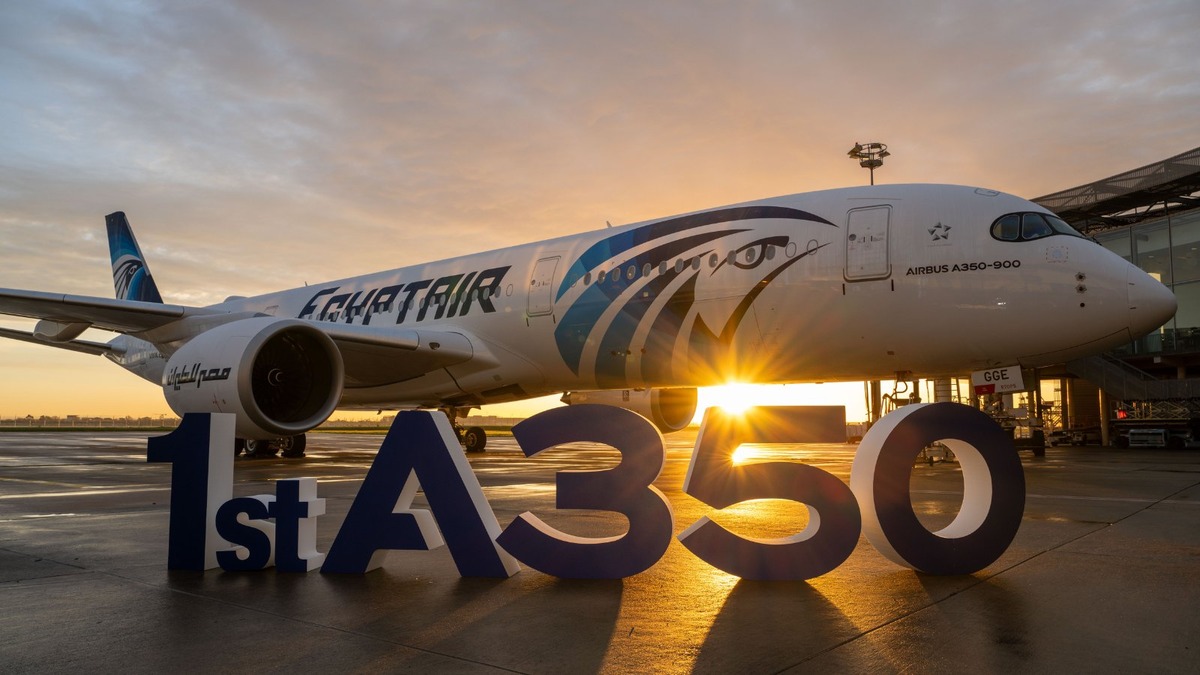 EgyptAir Receives First Airbus A350-900